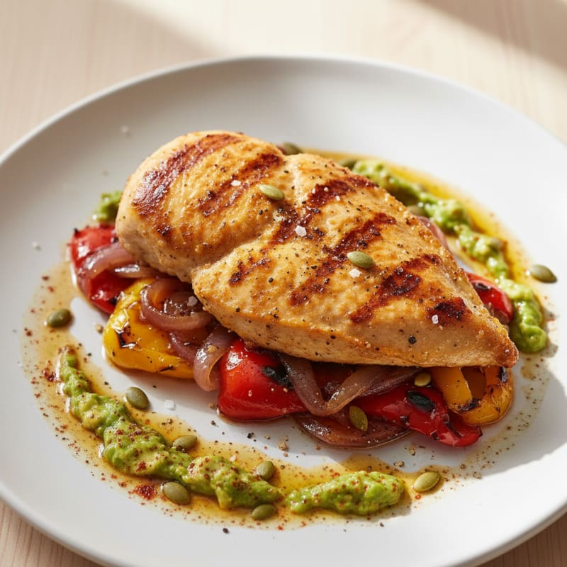 Crispy Creamy Golden Smoky Tender Zesty Charred Silky Caramelized Crunchy