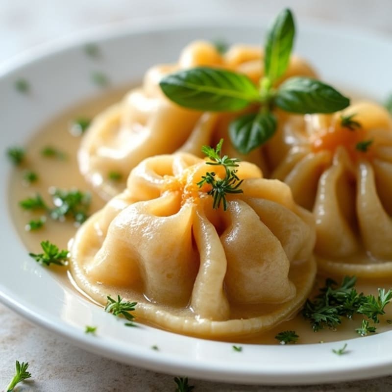 Lightened-Up Chicken and Herb Dumplings