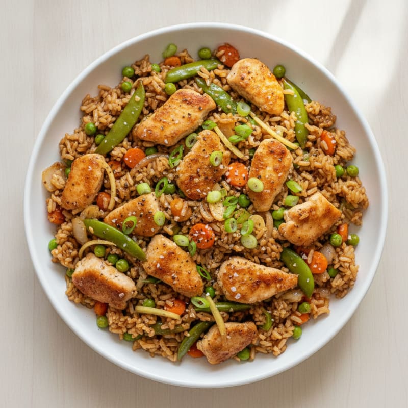 Chicken Fried Rice Skillet