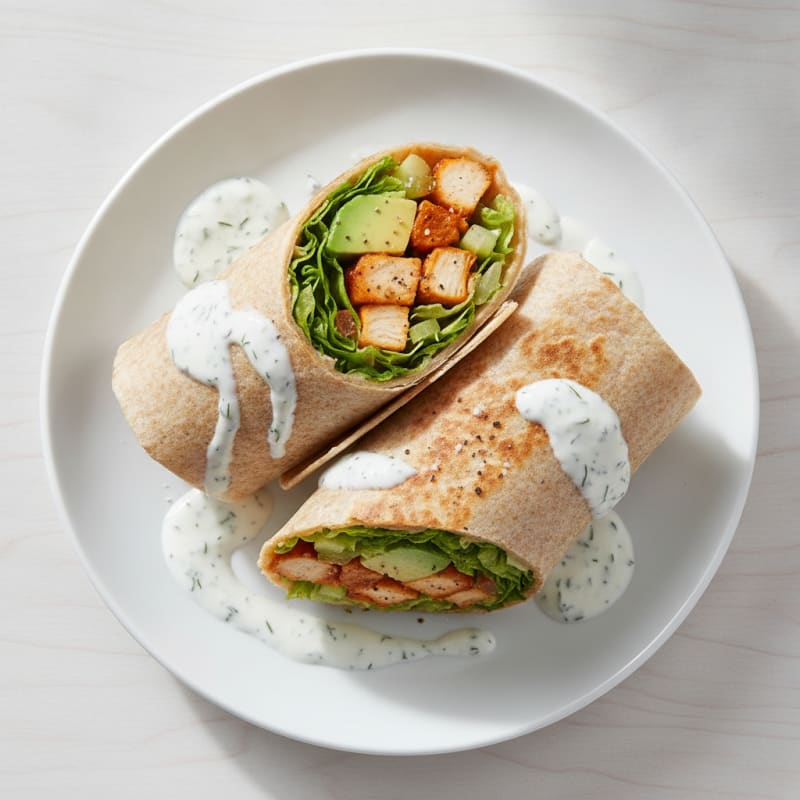 Buffalo Ranch Chicken Wrap