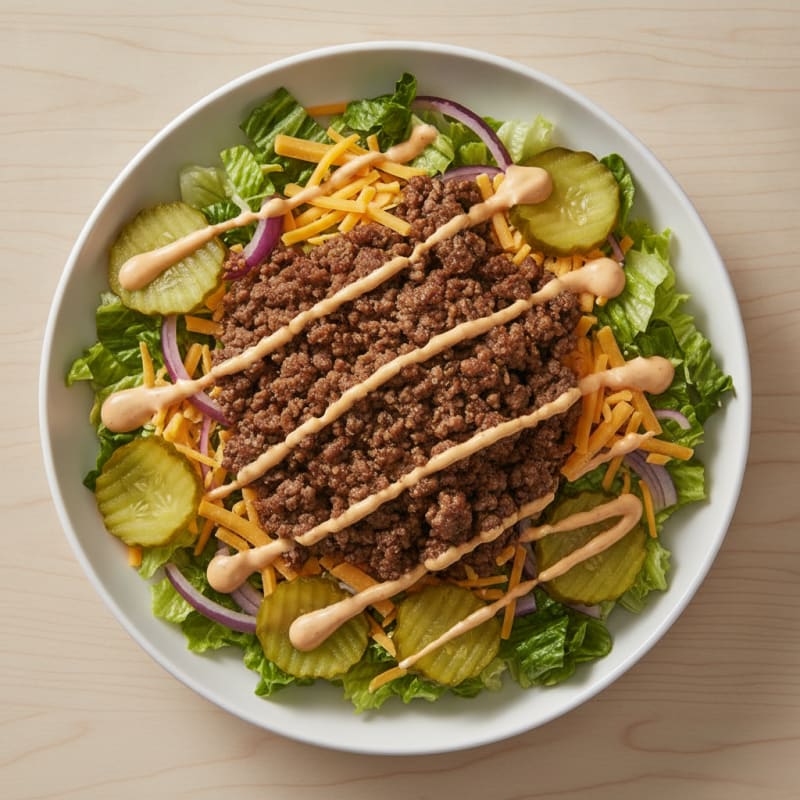 Big Mac Protein Bowl