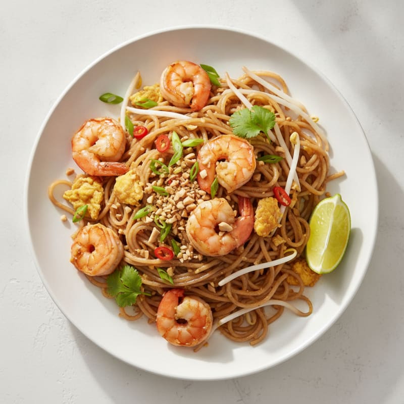 Shrimp Pad Thai Noodles