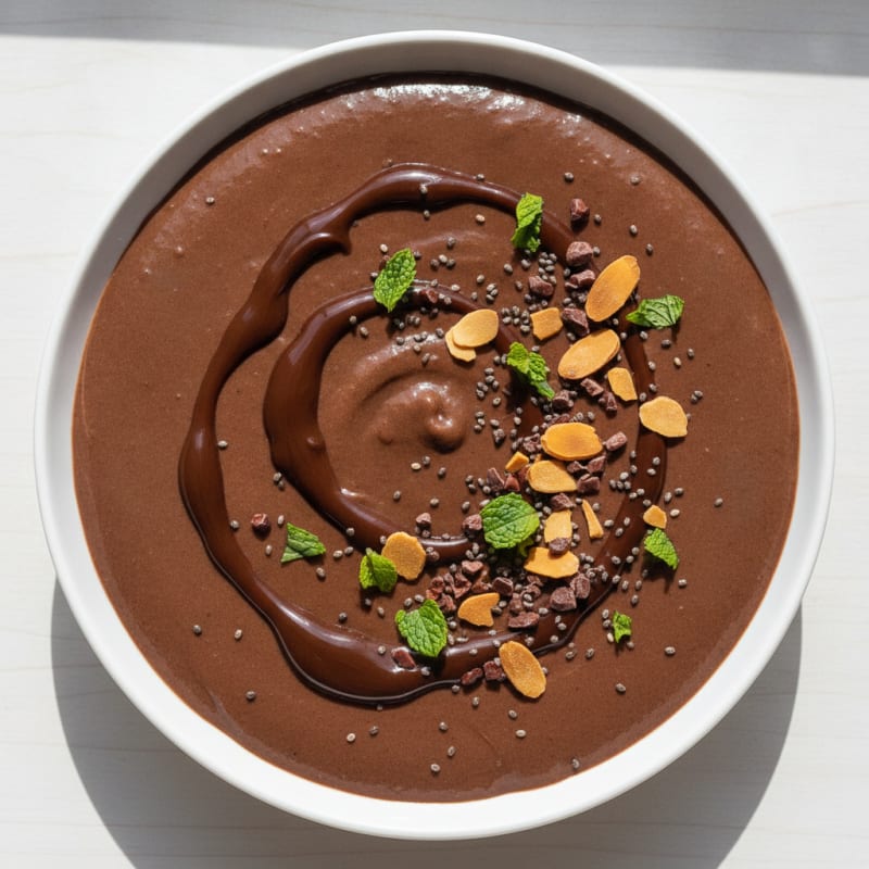 Silky Chocolate Protein Pudding