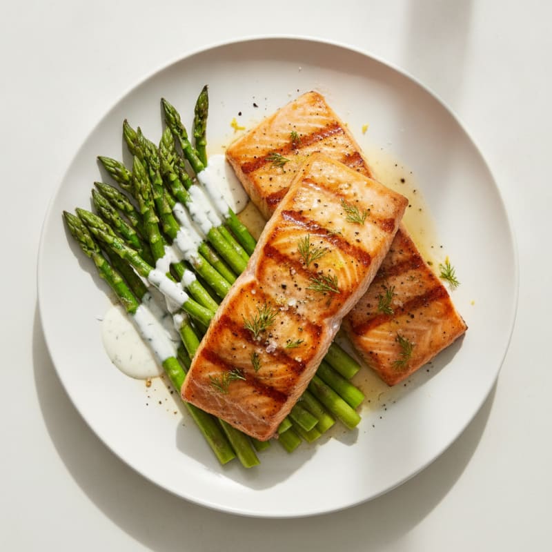 Lemon Herb Grilled Salmon