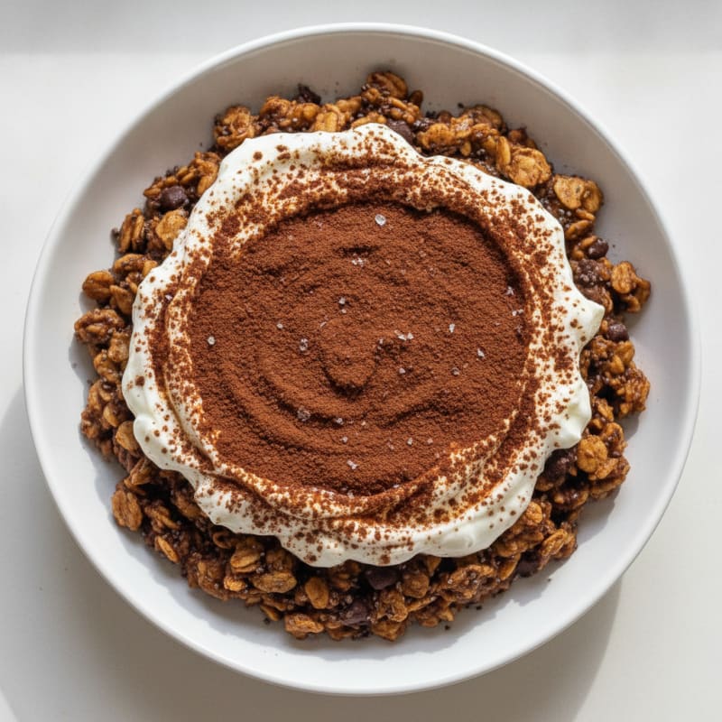 Tiramisu Protein Overnight Oats