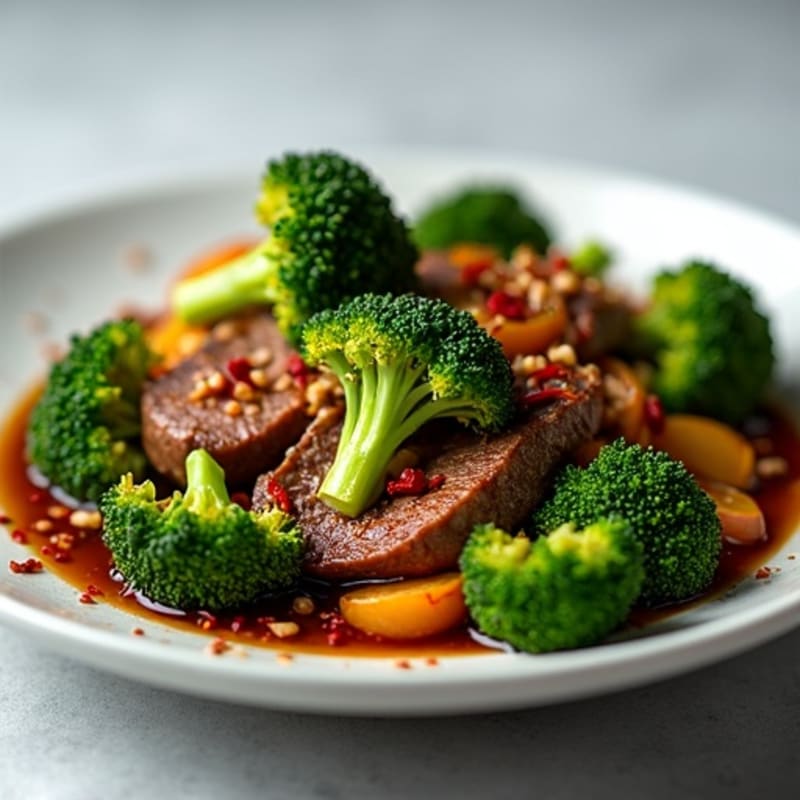 Lean Beef and Crispy Broccoli Stir-Fry