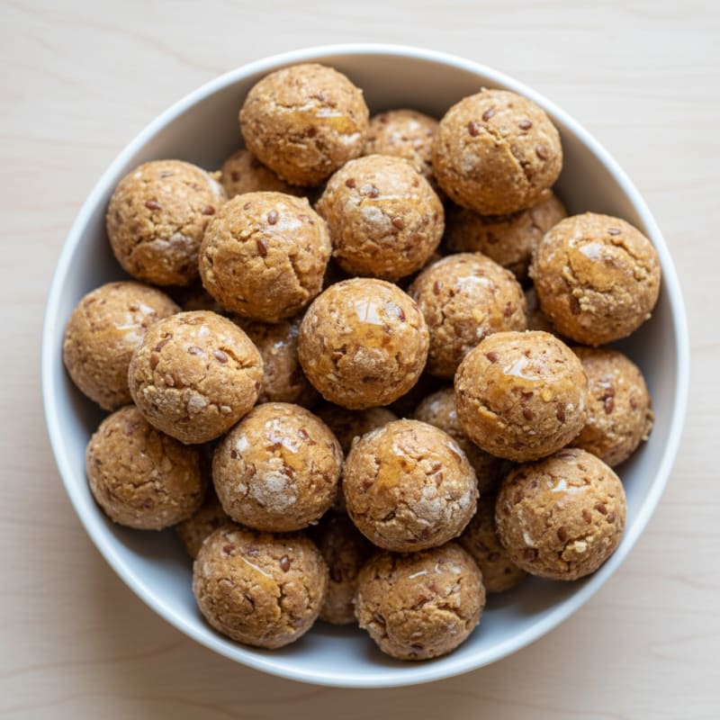 Sweet Peanut Butter Protein Bites