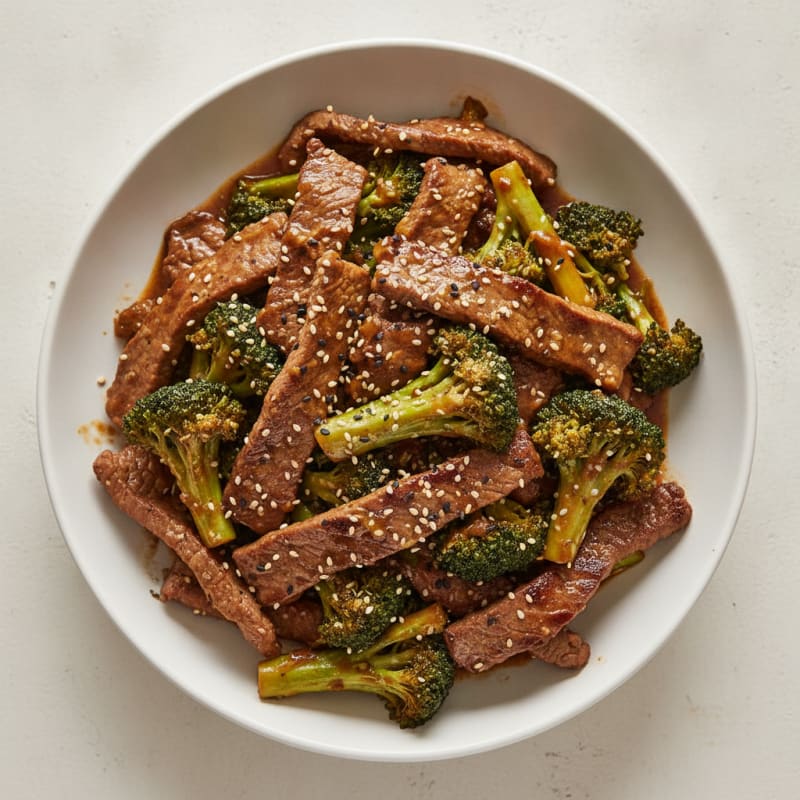 Keto Beef & Broccoli Stir-Fry