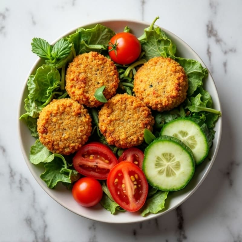 Crispy Pea Protein Falafel Bowl