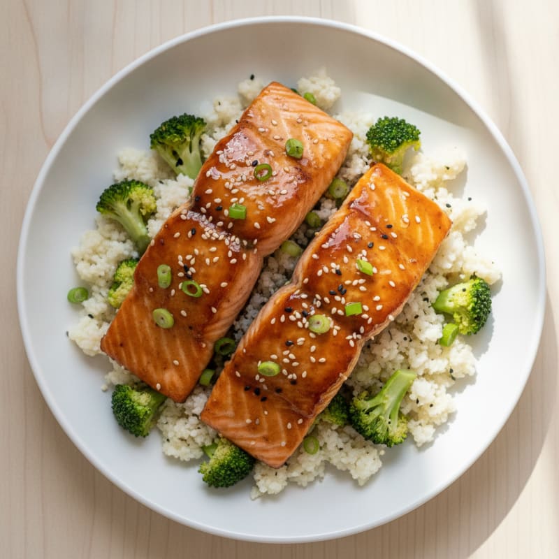 Teriyaki Glazed Salmon