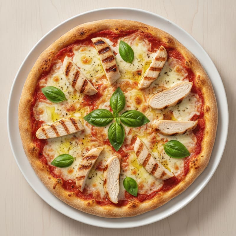 Classic Margherita Pizza with Fresh Basil