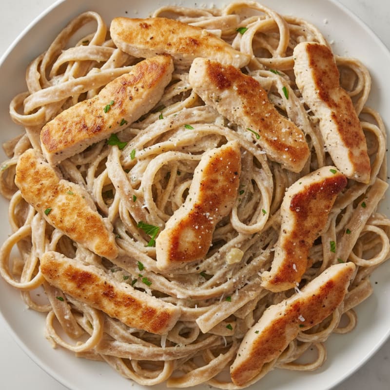 Chicken Alfredo Fettuccine