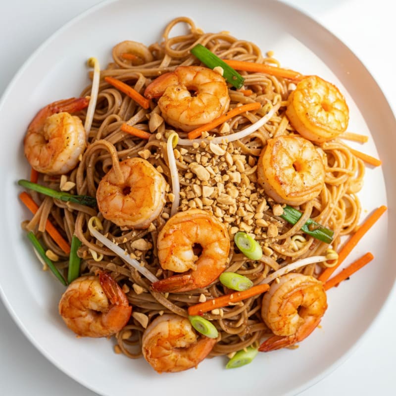 Zesty Chili-Lime Shrimp Pad Thai