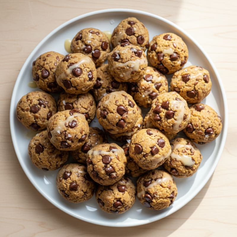 No-Bake Chocolate Chip Protein Bites
