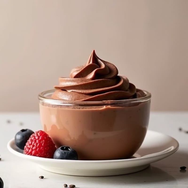 Velvety Chocolate Protein Mousse