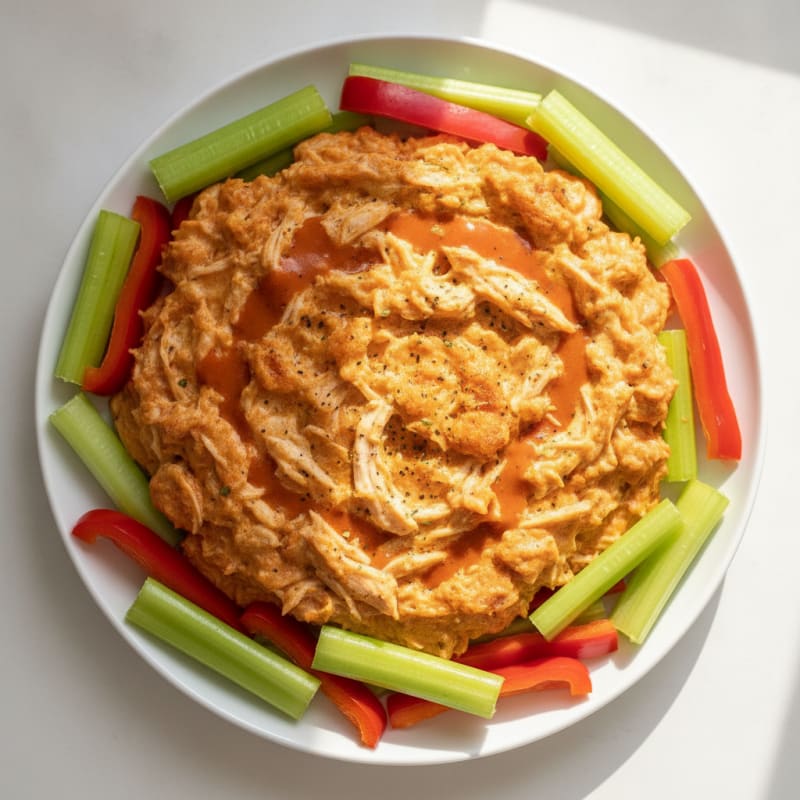 Buffalo Chicken Dip with Cream Cheese