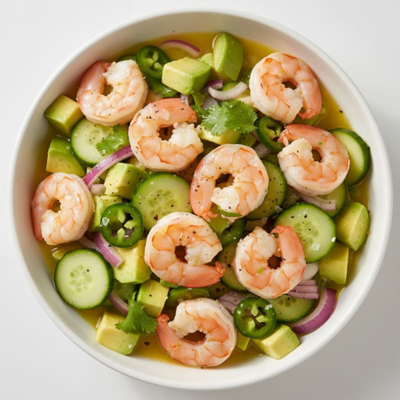 Citrus Shrimp and Avocado Ceviche