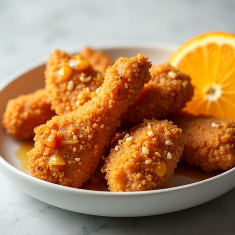 Crispy Air-Fryer Orange Chicken