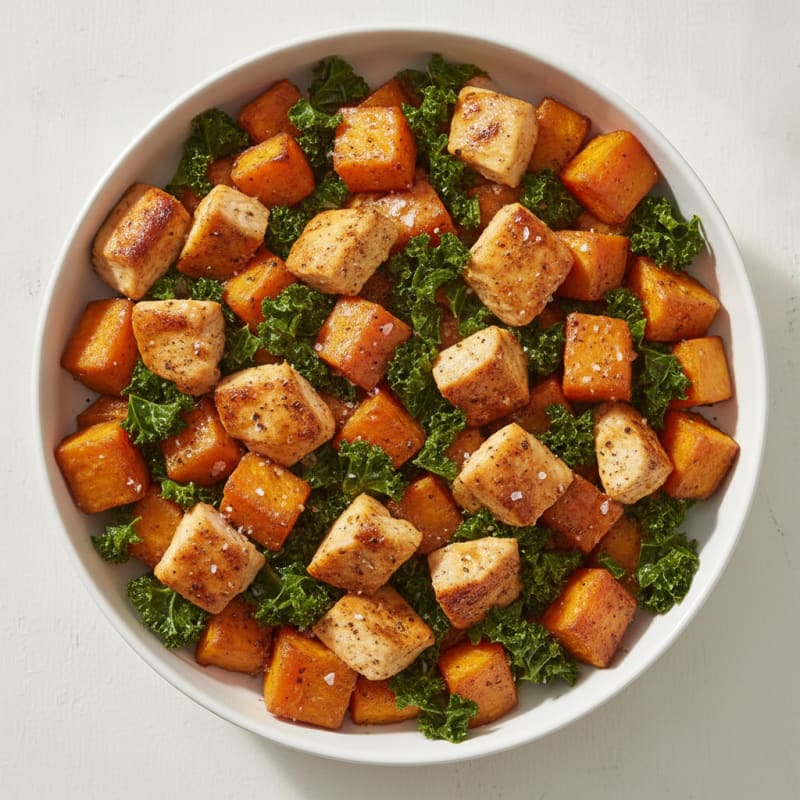 Roasted Sweet Potato with Honey Glaze