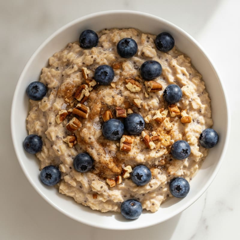 Blueberry Pecan Overnight Oats