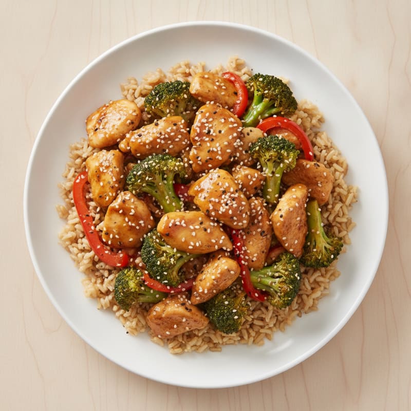 Teriyaki Chicken and Broccoli Stir-Fry