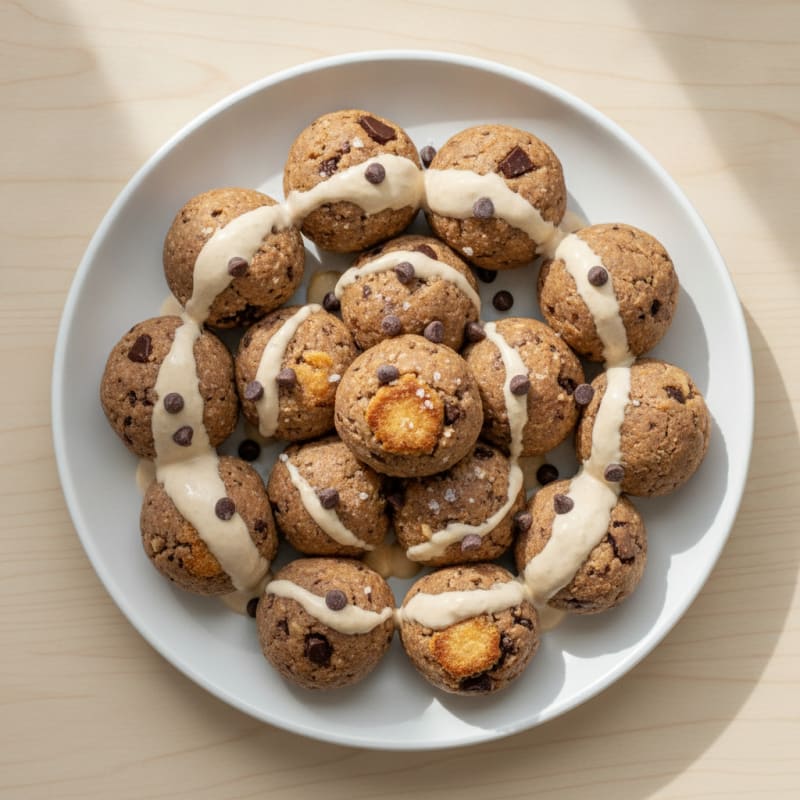 No-Bake Chocolate Chip Protein Bites