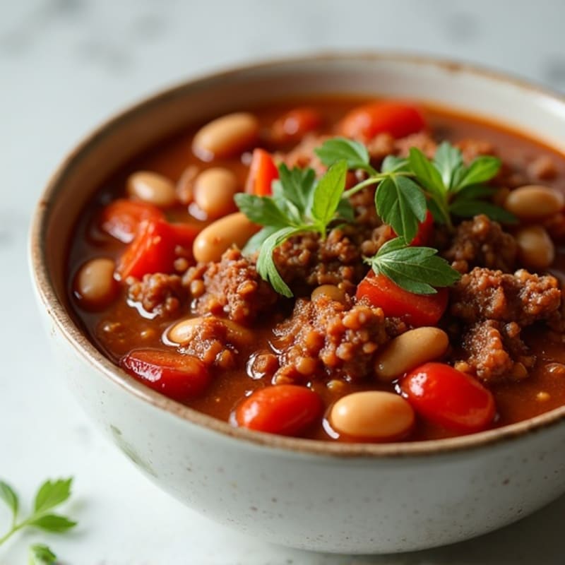 Healthy Slow Cooker Beef Chili