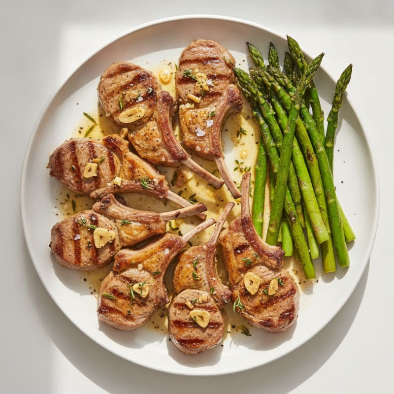 Grilled Herb Lamb Chops