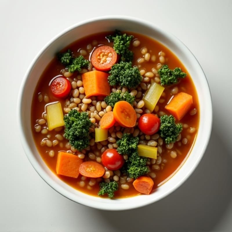 Hearty Savory Vegetable and Lentil Stew