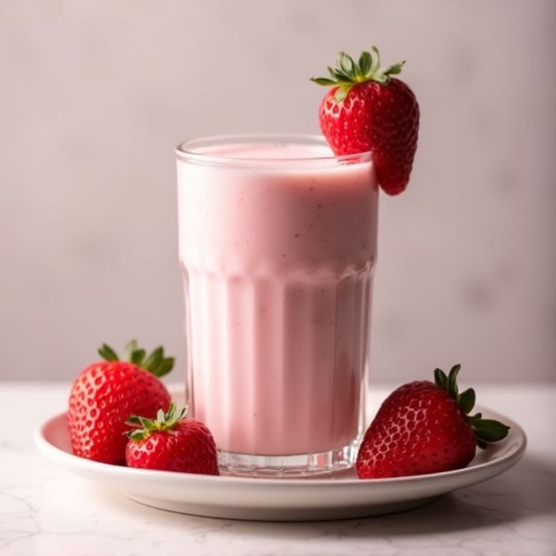 Vanilla Protein Shake with Strawberries - Parameter Conflict
