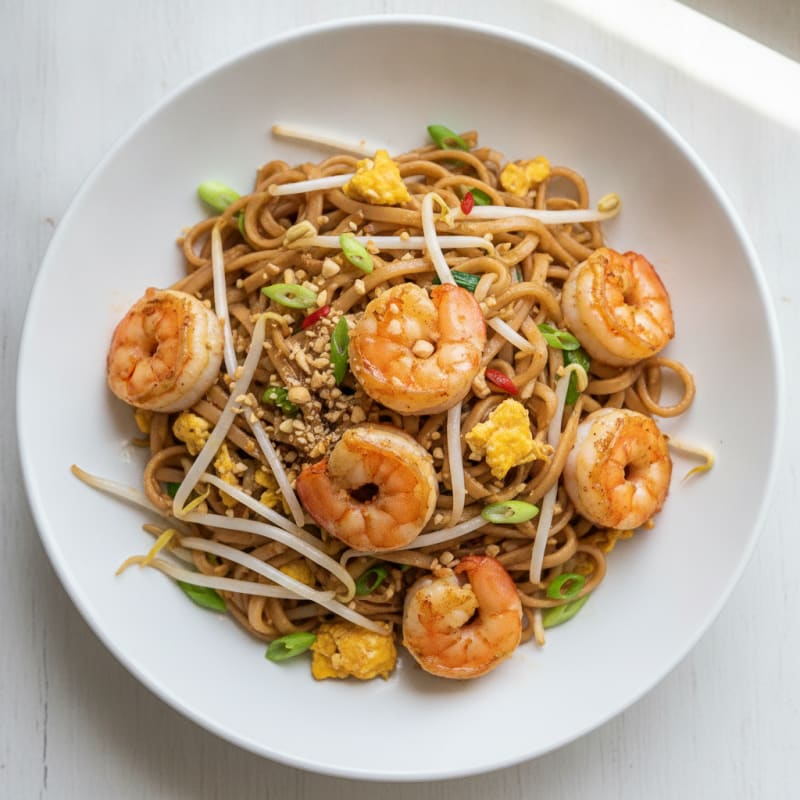 Shrimp Pad Thai Noodles