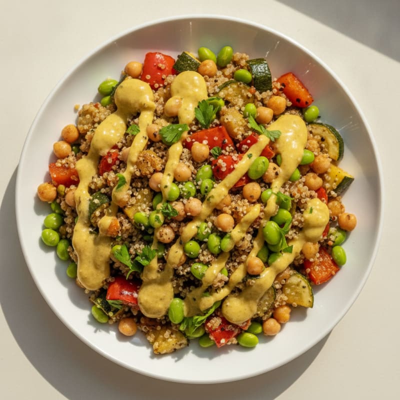 Roasted Vegetable and Quinoa Salad