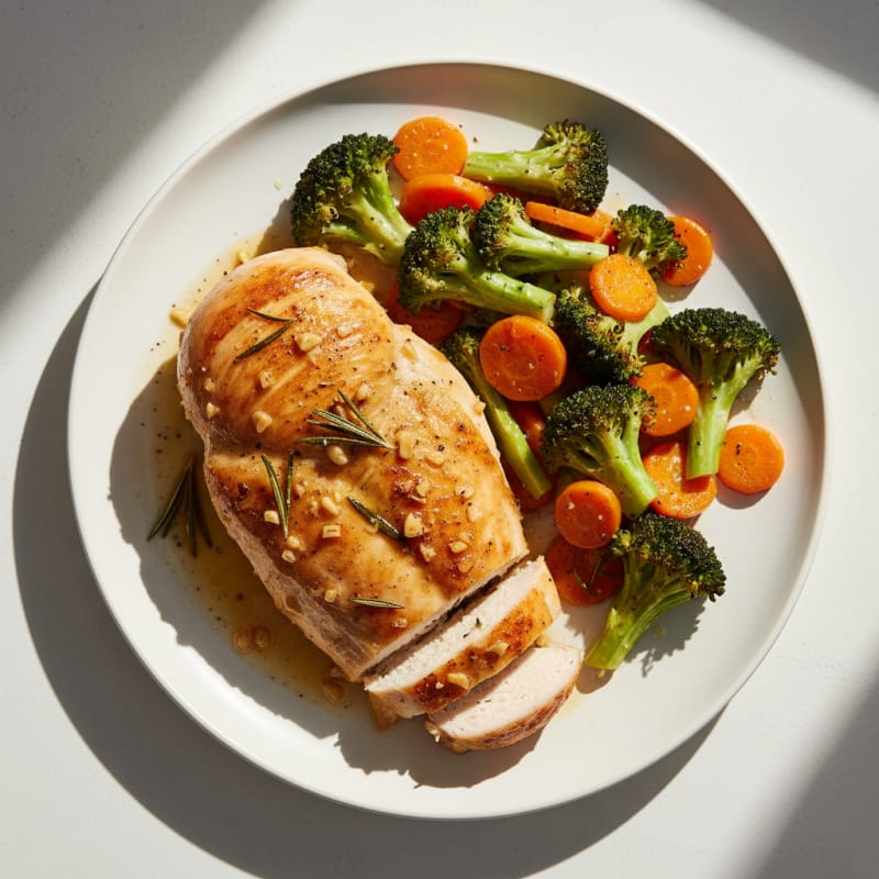 Garlic Herb Roasted Chicken