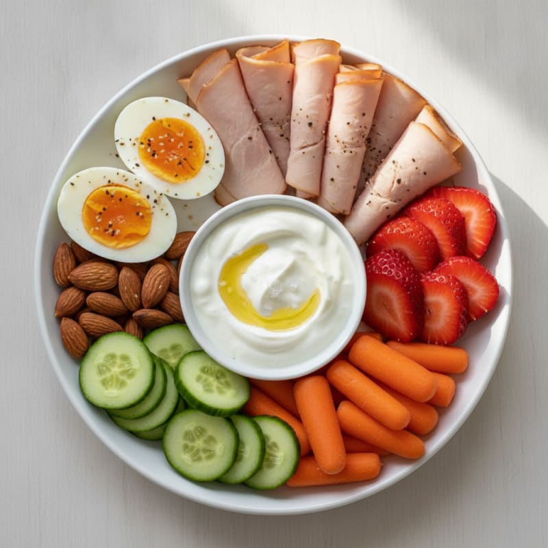 High-Protein Bistro Snack Plate
