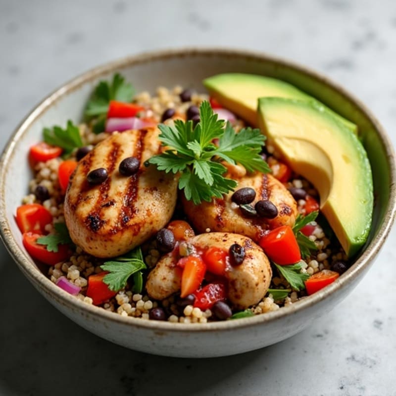 Hearty Black Bean Burrito Bowl