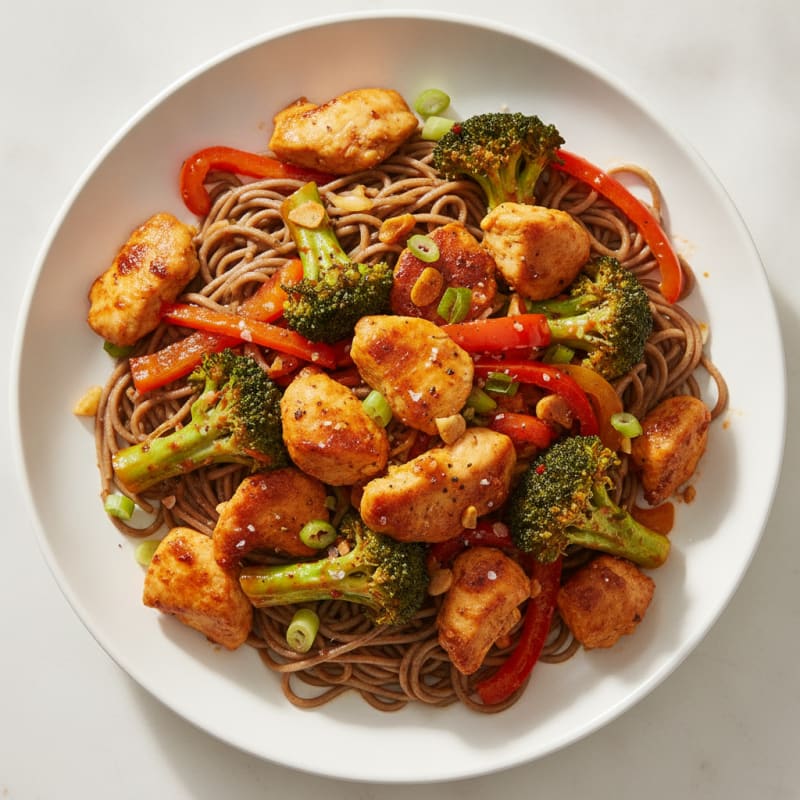 Spicy Gochujang Chicken Stir-Fry