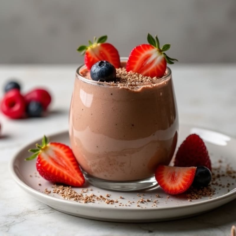 Healthy Protein Chocolate Mousse