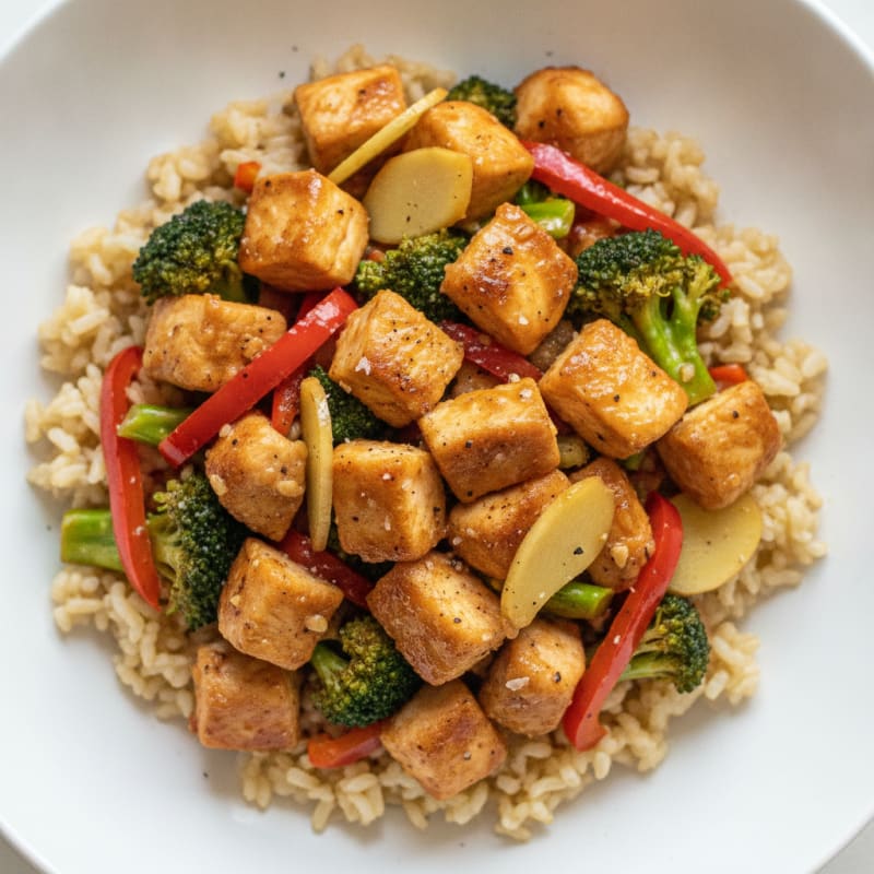 Ginger-Garlic Chicken Stir-Fry