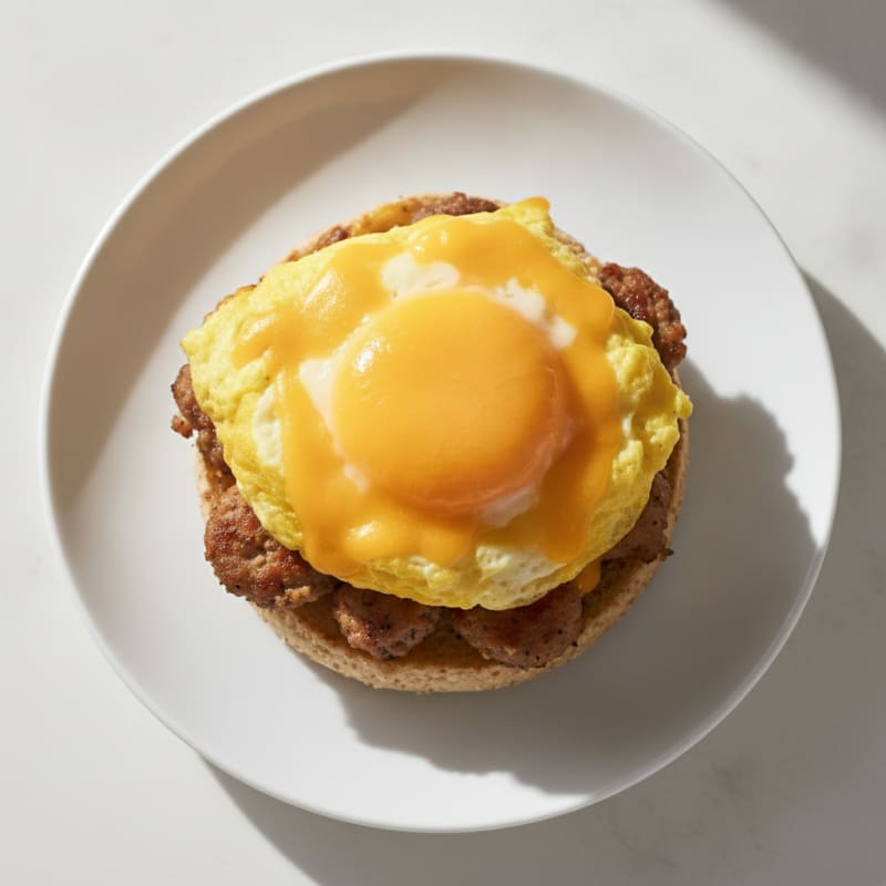 Sausage Egg and Cheese Muffin