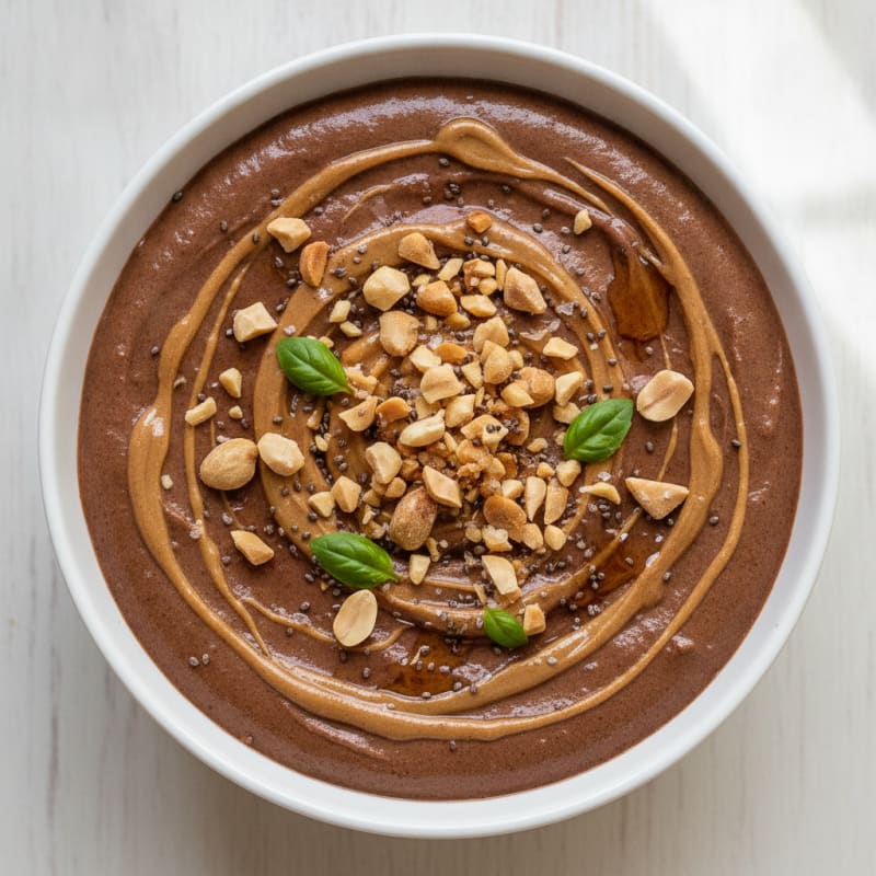 Chocolate Peanut Butter Protein Pudding