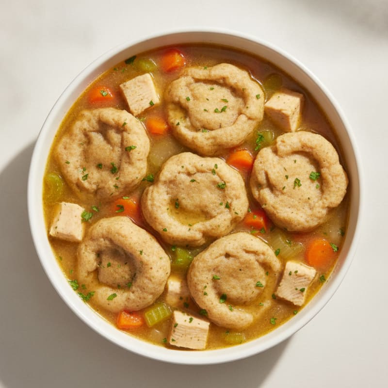 Homestyle Chicken and Herb Dumplings