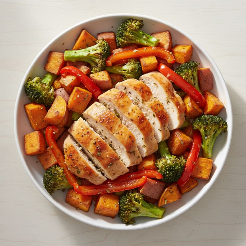 Sheet Pan Lemon Herb Chicken