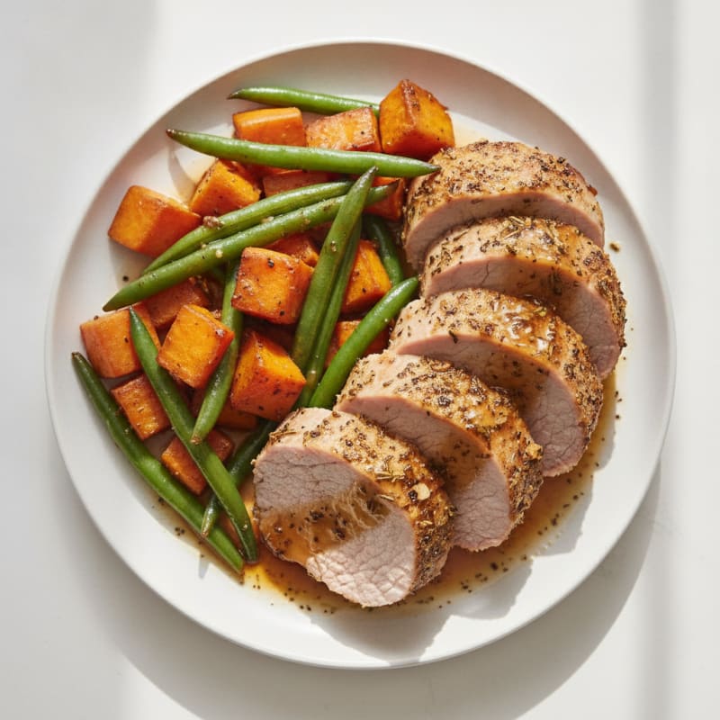 Savory Herb-Roasted Pork Tenderloin