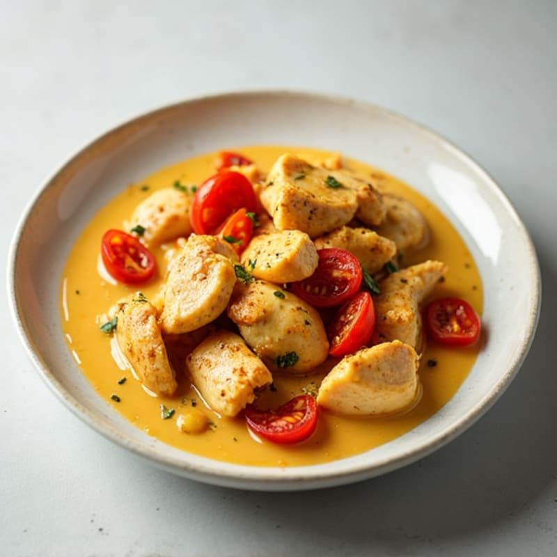 Creamy Coconut-Spiced Butter Chicken