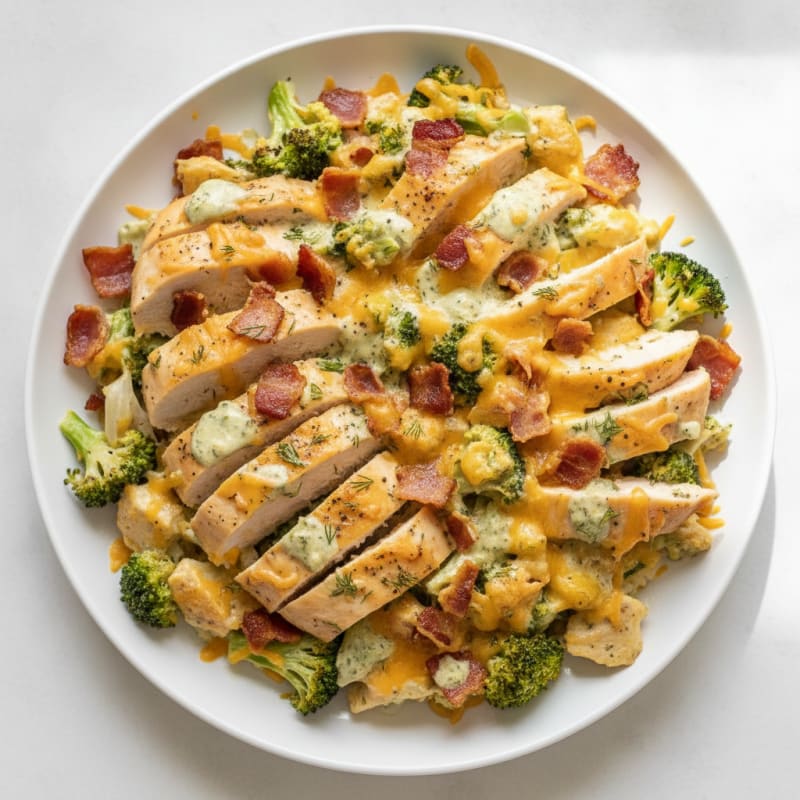 Chicken Bacon Ranch Bake