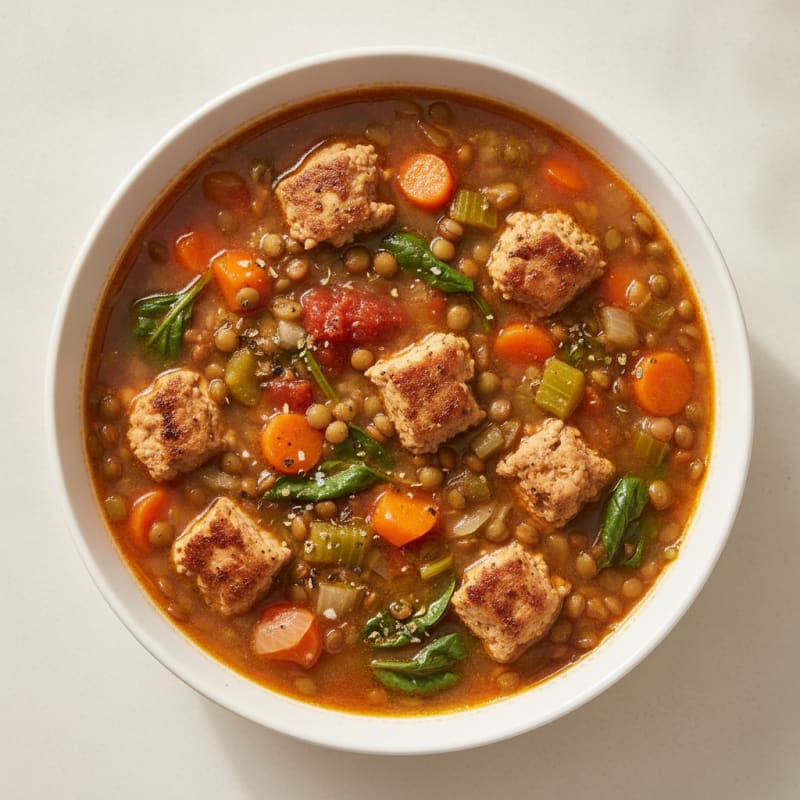 Hearty Vegetable and Lentil Soup