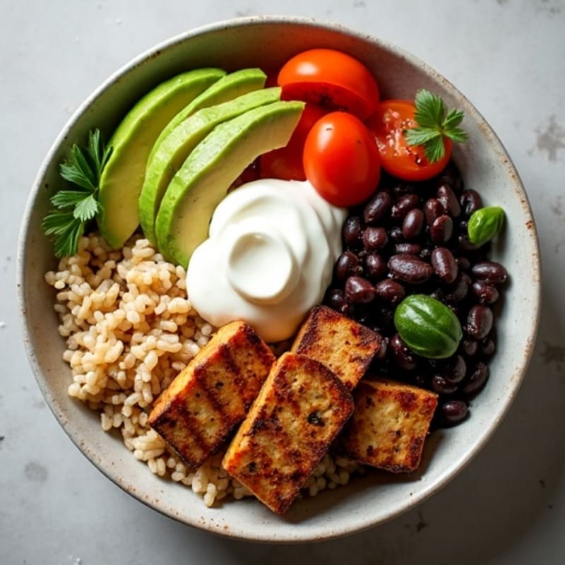 Hearty Black Bean Burrito Bowl