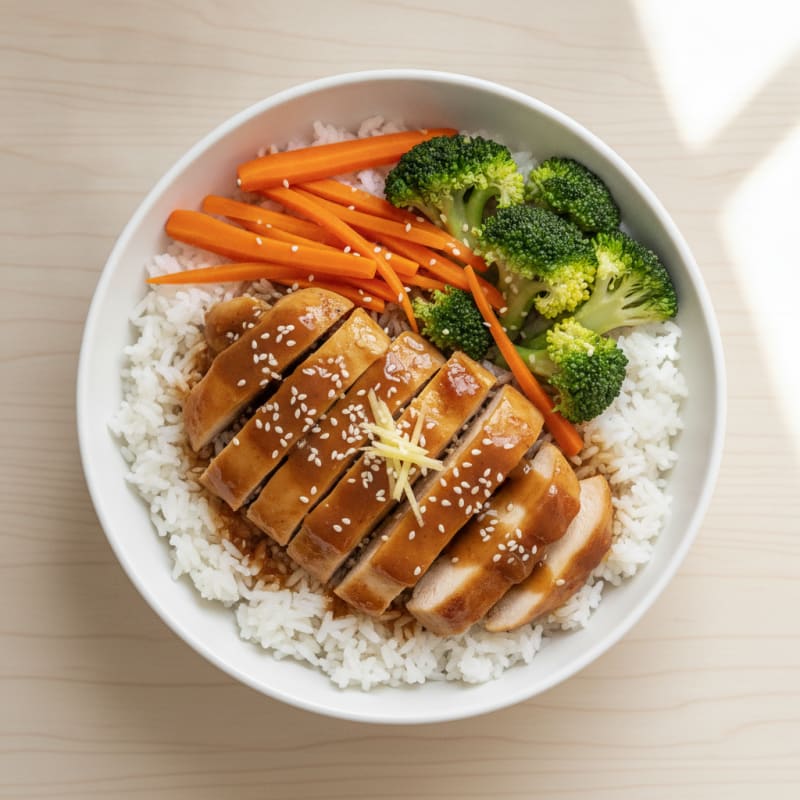 Chicken Teriyaki Rice Bowl