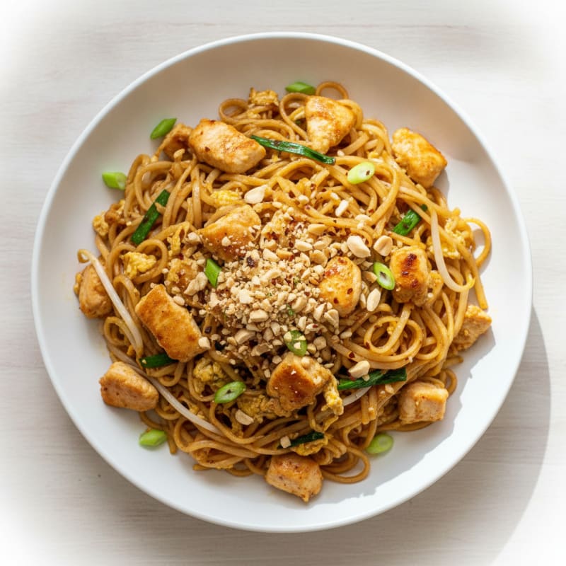 Chicken Pad Thai Noodles