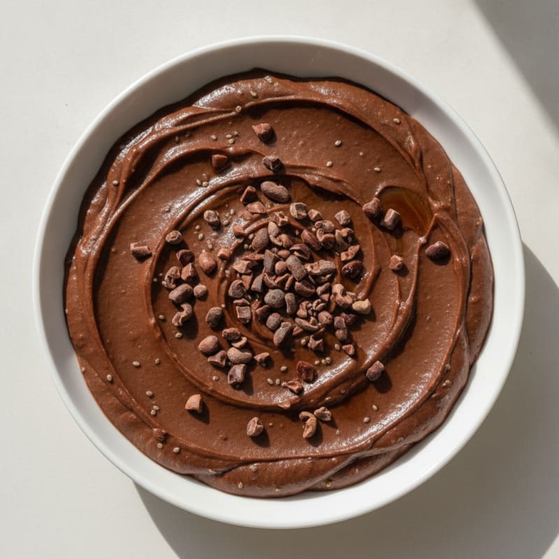 Silky Chocolate Protein Pudding
